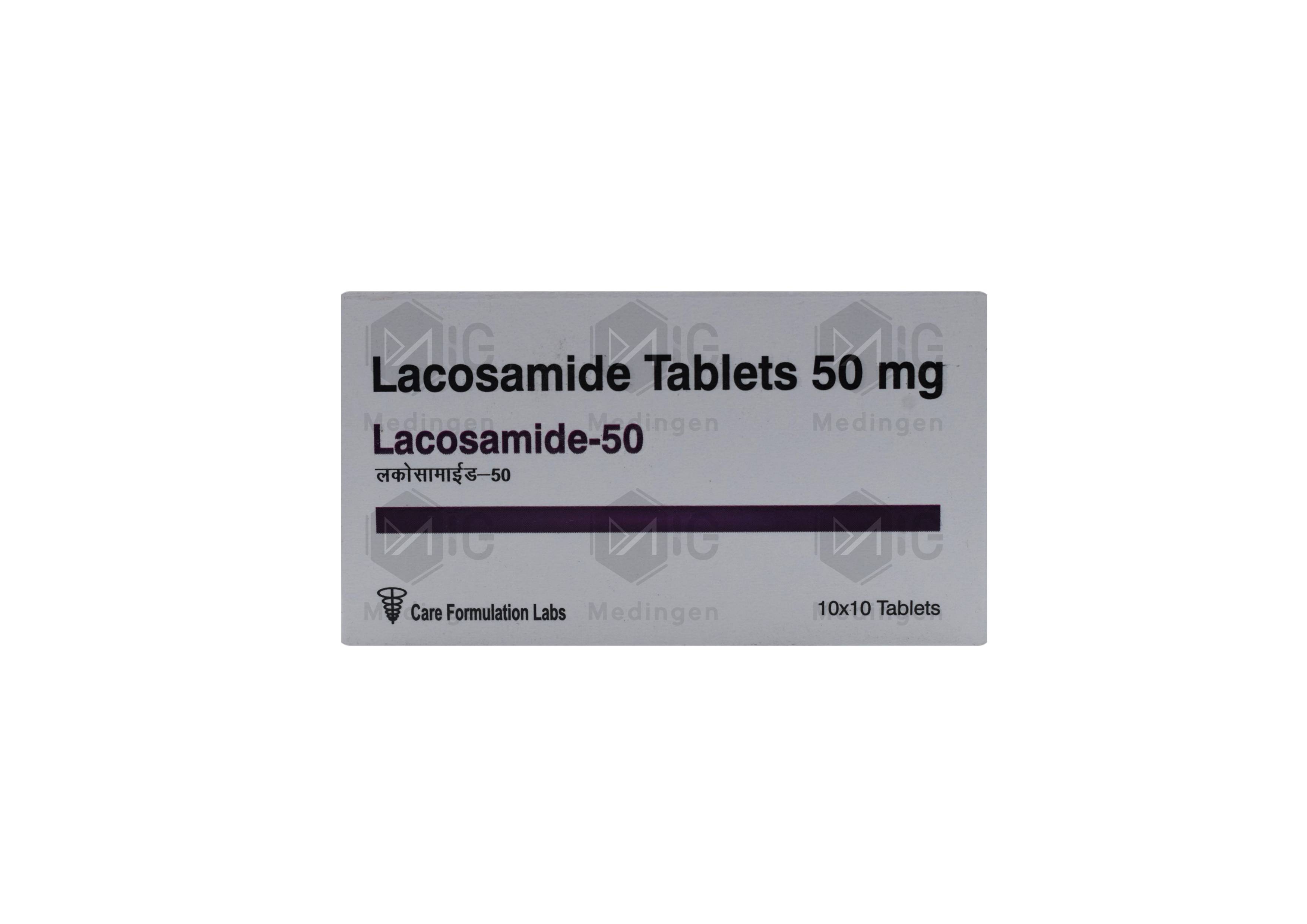 LACOSAMIDE 50MG